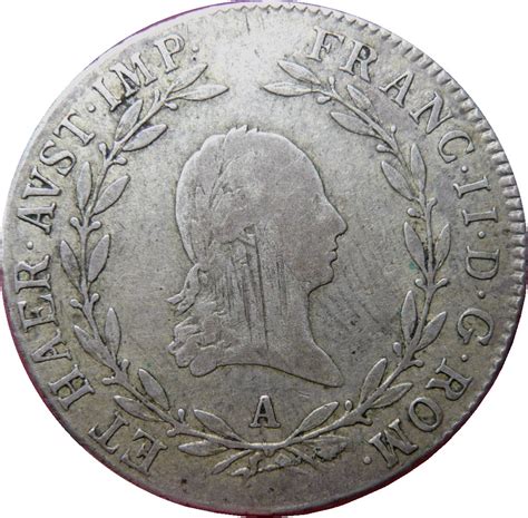 20 Kreuzer Franz II Austria Habsburg Numista