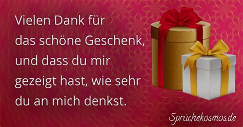 Dankesspr Che F R Geschenke Spr Chekosmos De