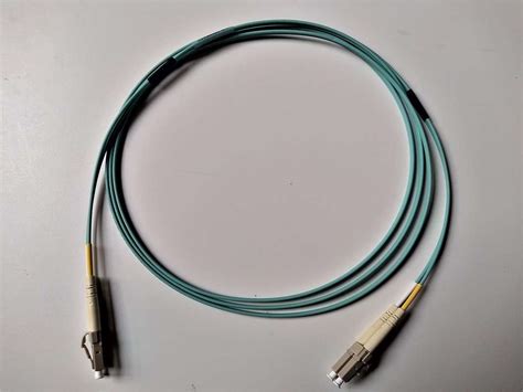 LC LC Duplex Multimode OM3 Fiber Patch Cord Belram