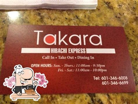 Takara Hibachi Express In Byram Restaurant Menu And Reviews