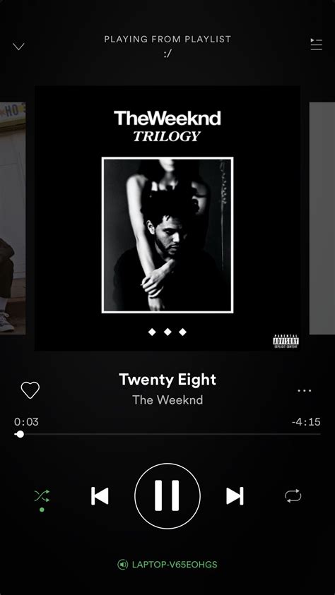 Twenty Eight The Weeknd Music Album Cover Aesthetic Songs Spotify