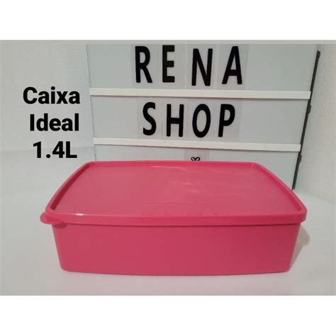 Tupperware Caixa Ideal Linha Freezer 1 4 Litros Cores Variadas