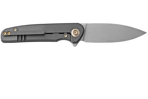 WE Knife Shakan Limited Edition WE20052B-1 Black Titanium, pocket knife ...