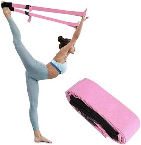 TOBWOLF Leg Stretcher Band Flexibility Trainer Strap Splits Trainer