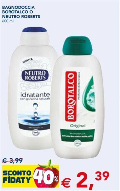 Offerta Borotalco O Neutro Roberts Bagnodoccia Ml Nel Volantino Di