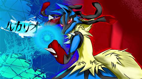 Mega Lucario On Mega Pokemon Deviantart