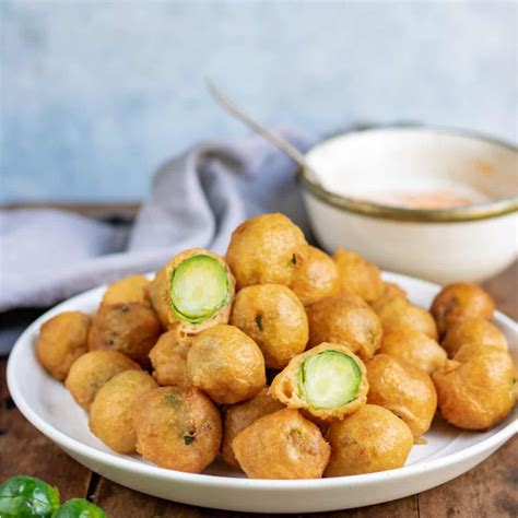 Beer Battered Deep Fried Brussels Sprouts Fresh Select