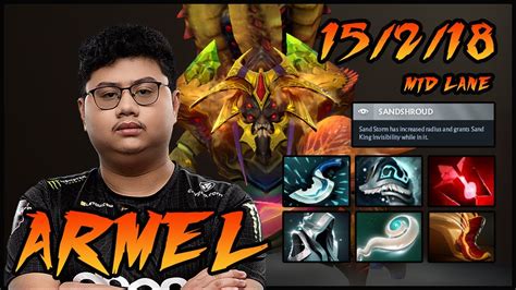 Armel Sandking Mid This Is Why Pros Spam This Hero Dota Gameplay