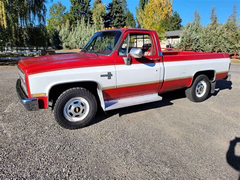 1984 Chevrolet C20 Silverado For Sale Near Spokane Wa Cheap