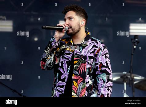 Josh Franceschi Of You Me At Six Performs On Stage During Download