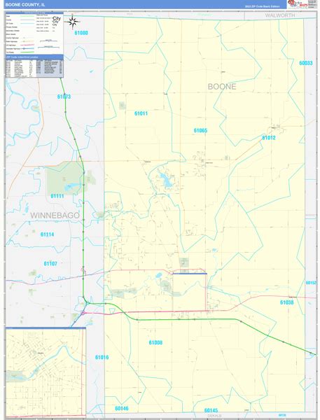 Maps Of Boone County Illinois