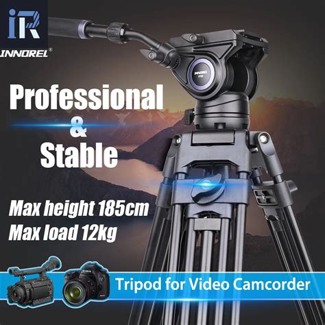 Innorel Vt Professional Aluminum Video Tripod Hydraulic Fluid Video