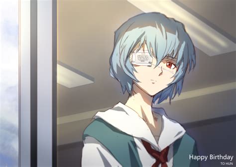 Happy Birthday TO HUN Ayanami Rei Rei Ayanami Evangelion