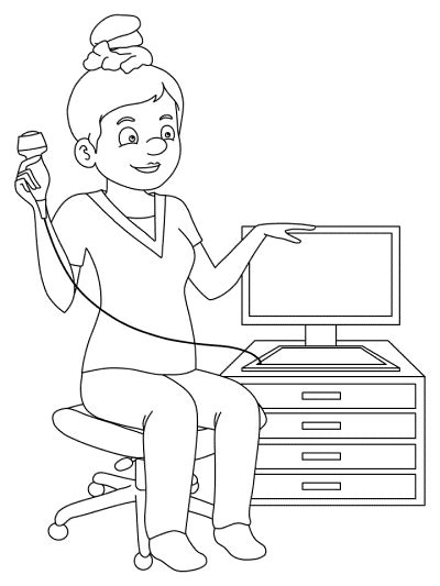 Healthcare Workers Coloring Pages