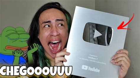 O Unboxing Mais Esperado A PLACA DE 100 MIL CHEGOU YouTube