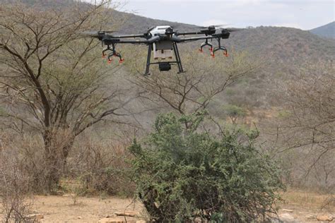 Drones For Desert Locust Control In East Africa