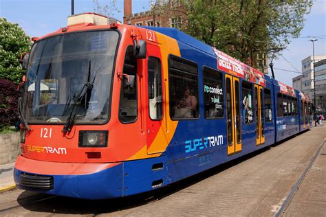 Sheffield Supertram Cathedral Sheffield Supertram S S Flickr