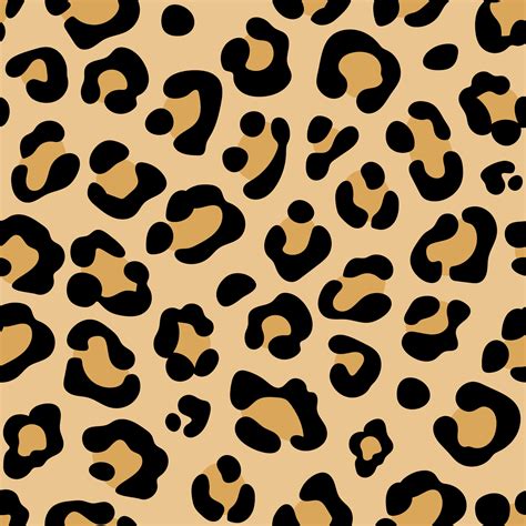 Leopard print. Seamless leopard pattern. Leopard spots. Abstract animal ...