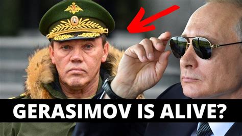 Russian General Gerasimov's Strange Sighting In Ukraine | Breaking News ...
