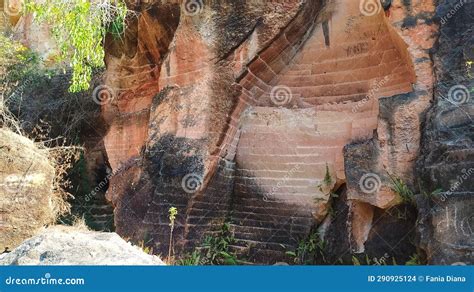 Bukit Kapur Arosbaya Nature Manually Hand Carved Cave In Mining