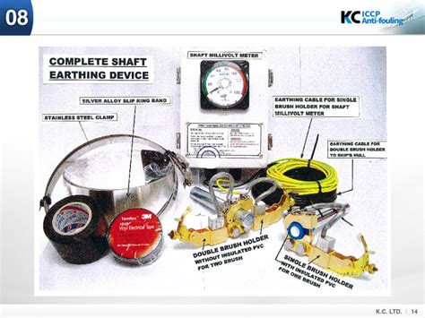 Propeller Shaft Earthing Systems Cathodic Marine Engineering Pte Ltd