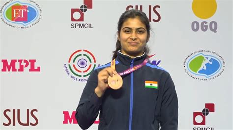 Shooting World Cup Olympian Shooter Manu Bhaker Bags 25m Pistol Bronze