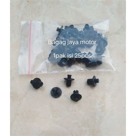 Jual Kancingan Clip Klip Rivet Body Honda Beat Genio Shopee Indonesia