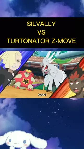 Pok Mon Sun Moon Silvally Vs Turtonator Z Move Kwai