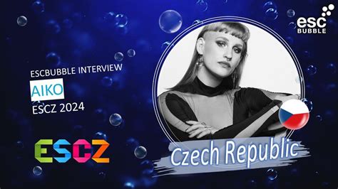 Aiko Pedestal ESCZ 2024 Eurovision Czech Republic Interview