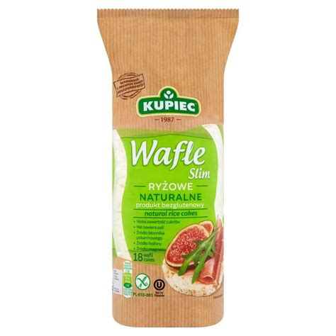 Kupiec Slim Wafle Ry Owe Naturalne G Sztuk Zakupy Online Z