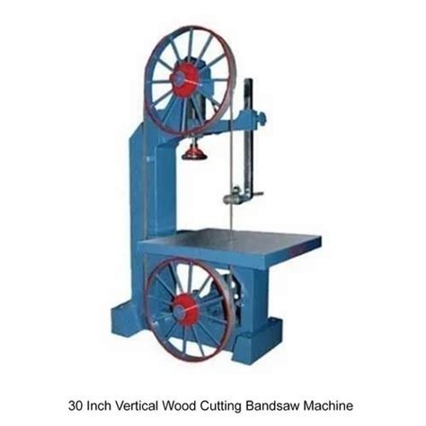 30 Inch Vertical Wood Cutting Bandsaw Machine 5 HP Material Mild