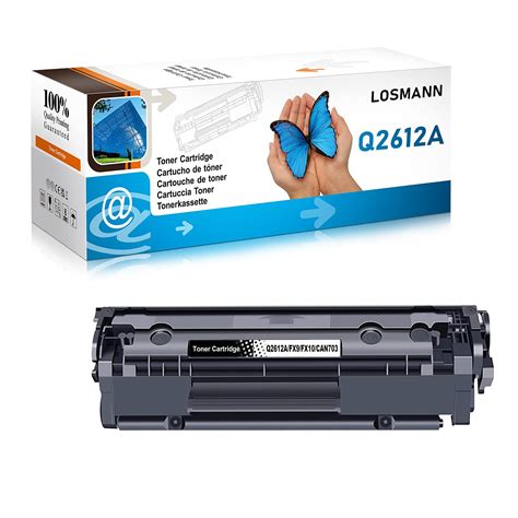 LOSMANN Compatible Toner Cartridge Replacement For HP Q2612A 12A For HP