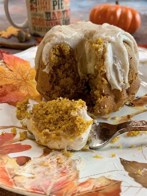 Mini Pumpkin Bundt Cakes My Country Table