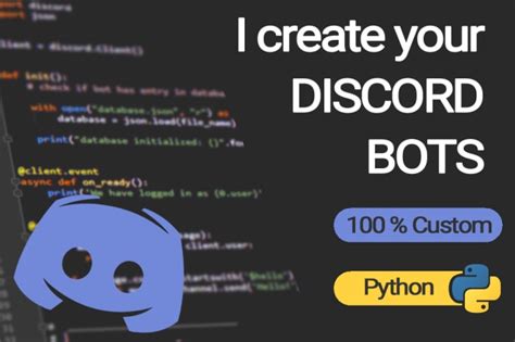 Create Your Custom Discord Bot By Simonsolutions Fiverr