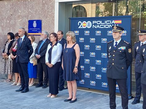 La Policía Nacional Conmemora En Pamplona El Día De Las Víctimas Del