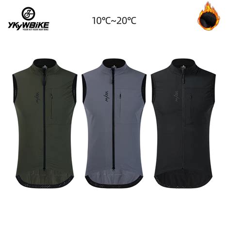 Ykywbike Mangas Velo T Rmico Ciclismo Colete Para Homens Windproof E P