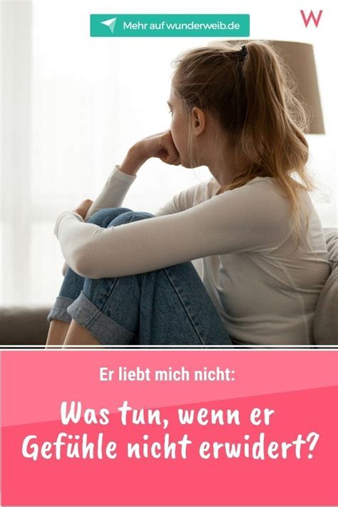 Er liebt mich nicht Das kannst du tun Liebe Getan Gefühle