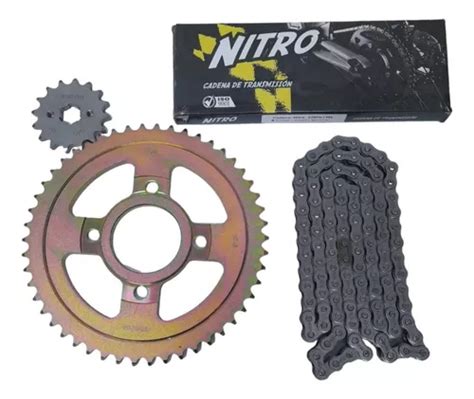 Kit Transmision Corona Piñon Motomel Dakar 200 Triax 150 200