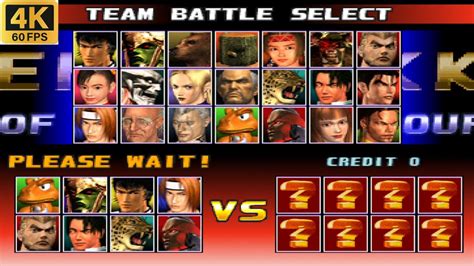 Best Team Battle Tekken 3 Gameplay Tekken3 Youtube