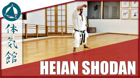 How To Heian Shodan Body Impact Shōtōkan Karate Kata By Fiore