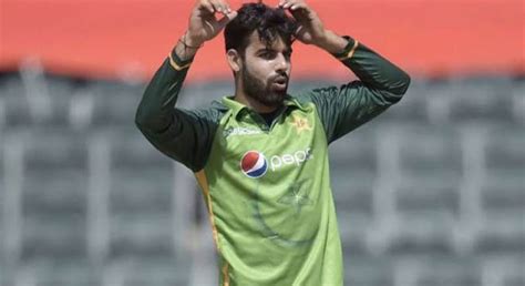 Shadab Khan Ruled Out Of South Africa And Zimbabwe Tours