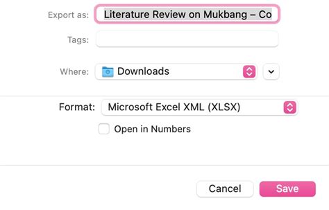 Puedo Exportar Toda Mi Lista De C Digos A Excel En Atlas Ti Mac