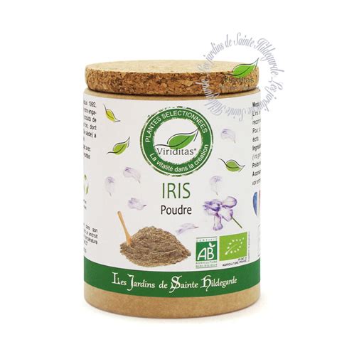 Iris Rac Poudre Bio G Les Jardins De Sainte Hildegarde