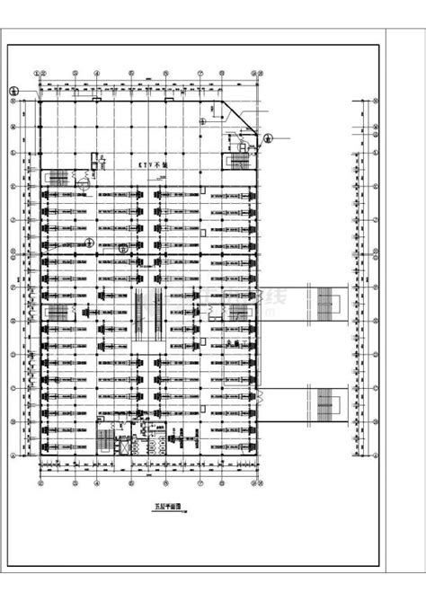 湖北某地大型多层商场建筑空调通风系统设计施工图（风冷模块机组）土木在线