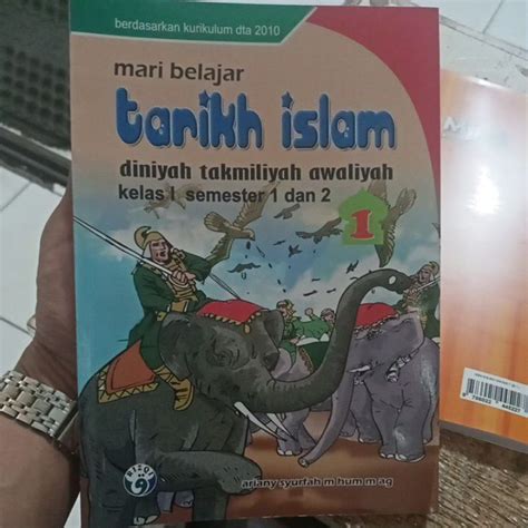 Jual Buku Mari Belajar Tarikh Islam Diniyah Takmiliyah Awaliyah Kelas 1