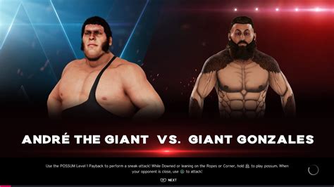 Giant Gonzalez Vs Andre The Giant