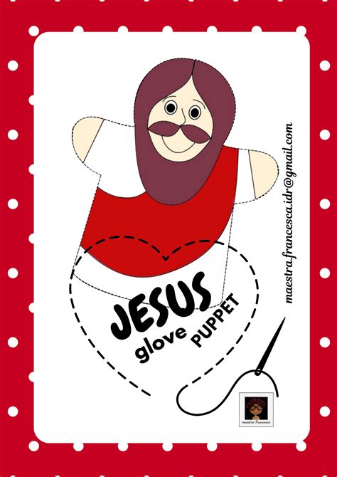 Jesus Glove Puppet • Edudoro