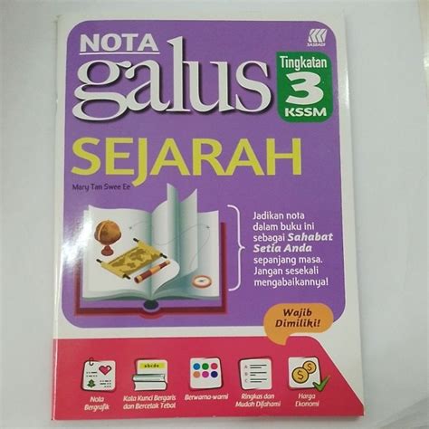 Nota Galus Sejarah Tingkatan Kssm Shopee Malaysia