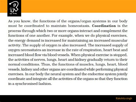 Solution Neural Control And Coordination Notes For Class 11th Neet