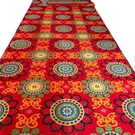 Red Printed Non Woven Carpet For Flooring At Rs 11 Sq Ft In Ahmedabad